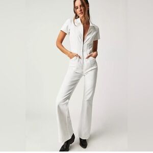 Free People White Jumpsuit